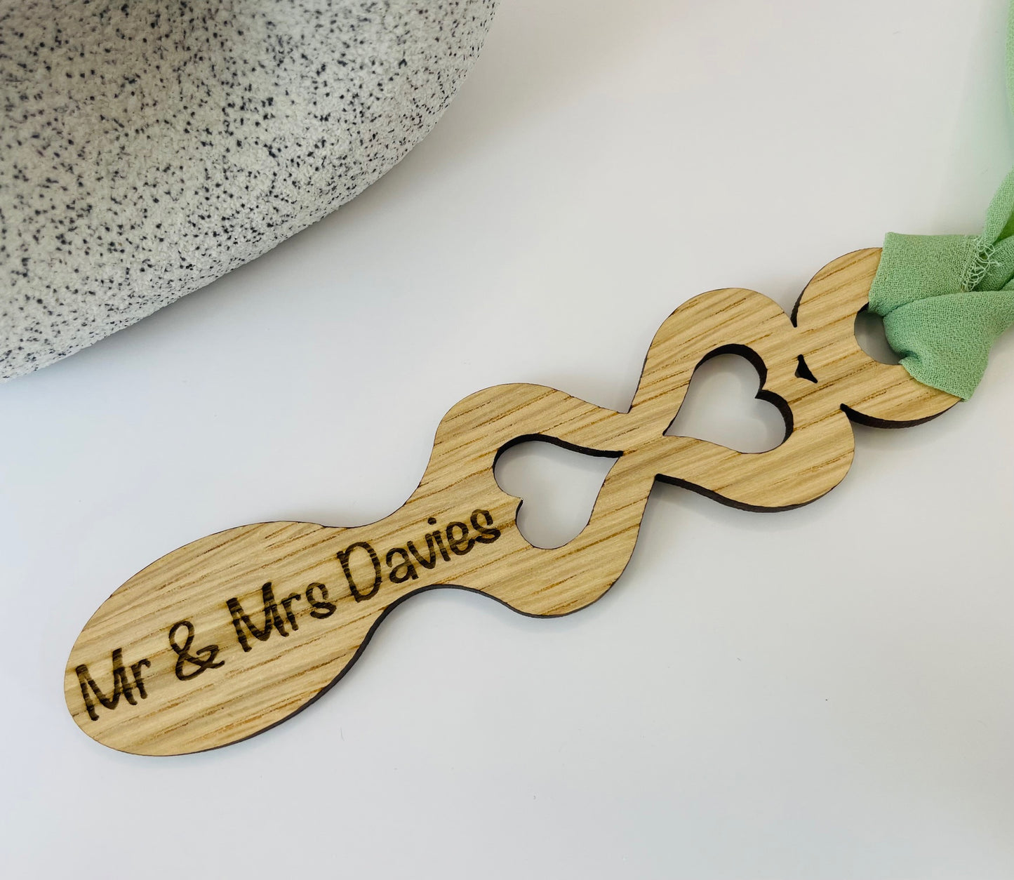 Engraved Welsh Love Spoon