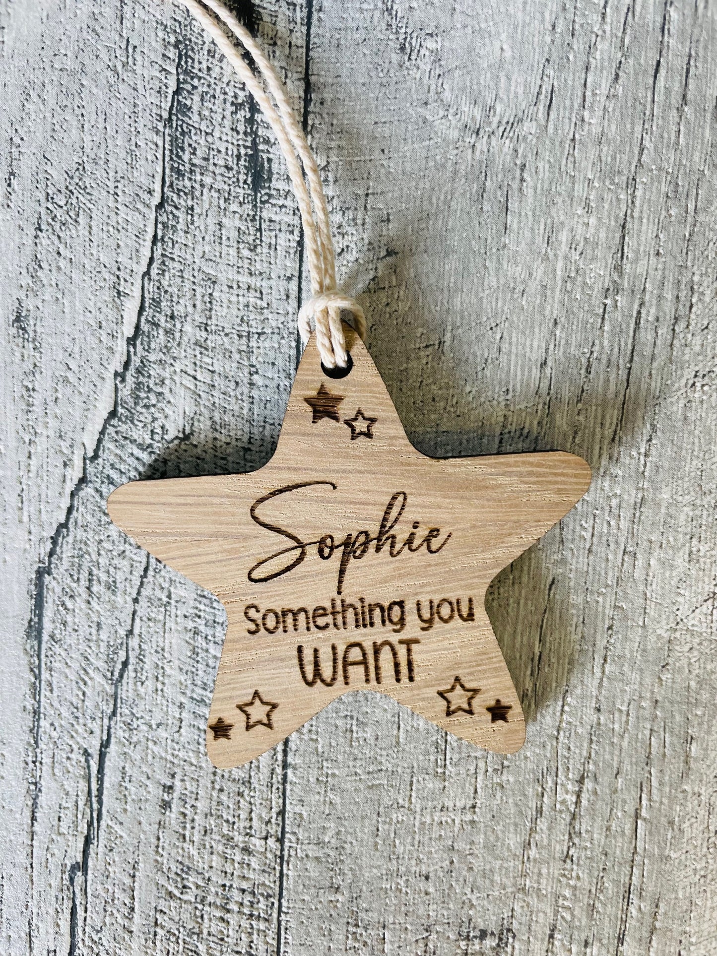 Personalised Wooden Gift Tags