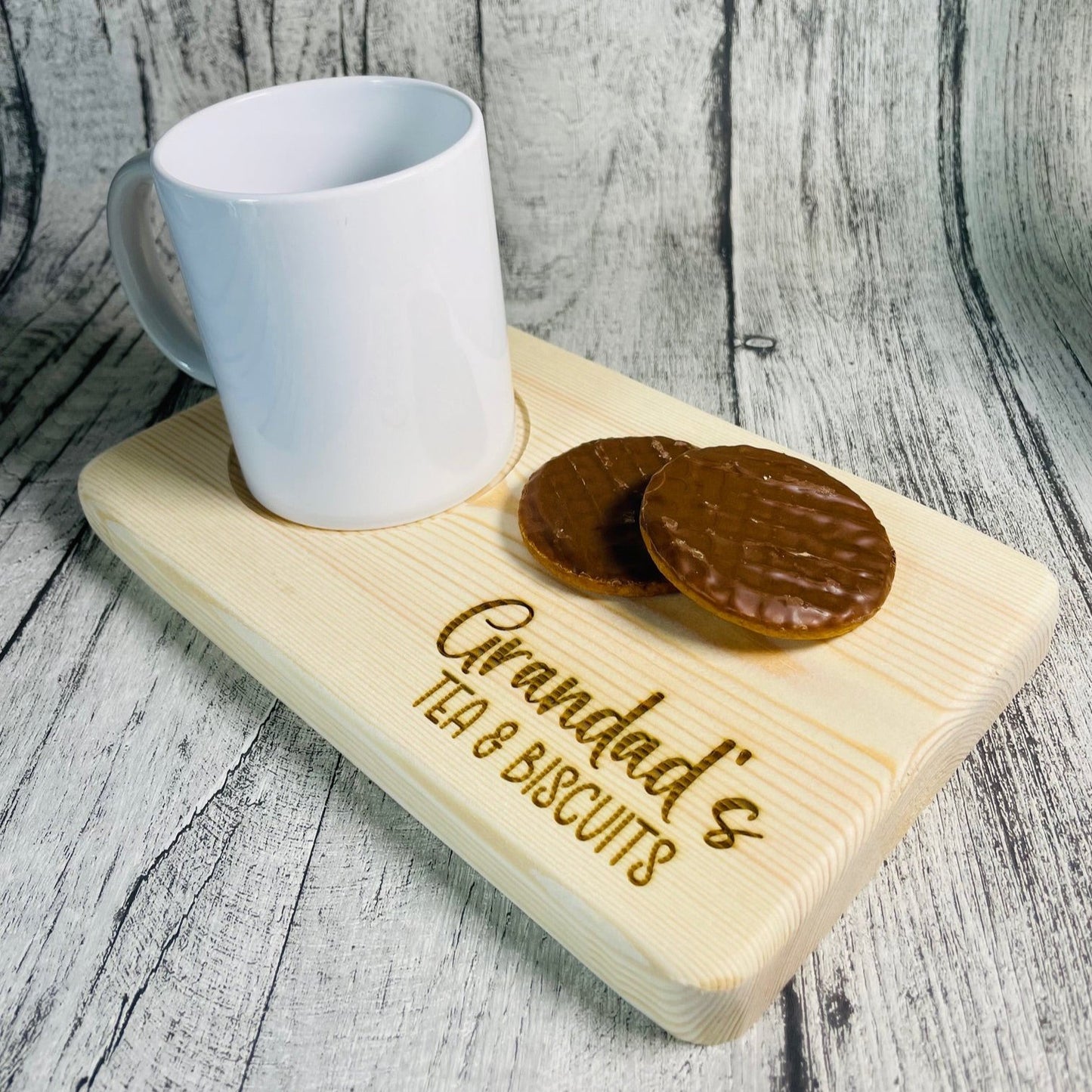 Personalised Tea & Biscuit Tray