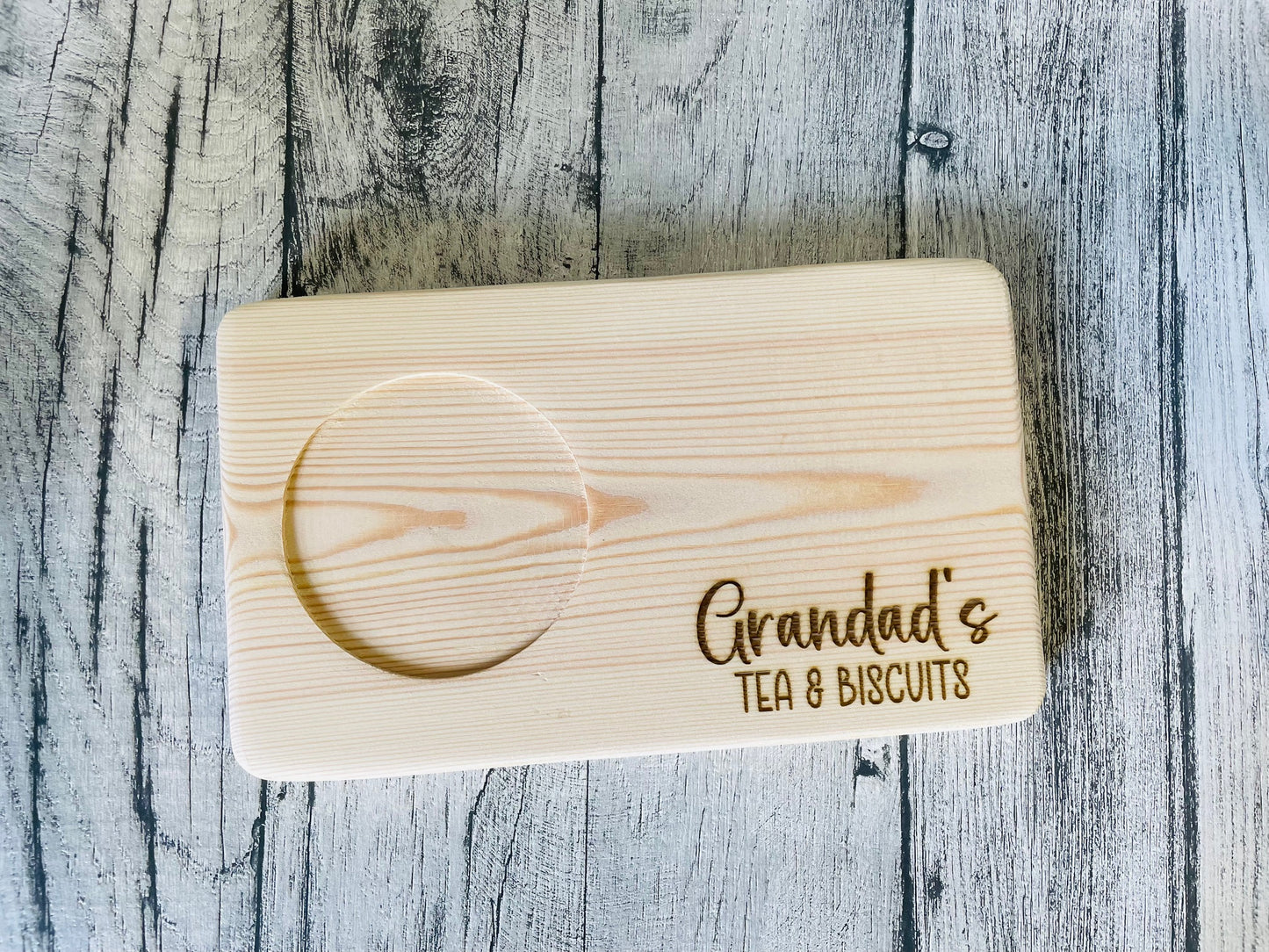 Personalised Tea & Biscuit Tray