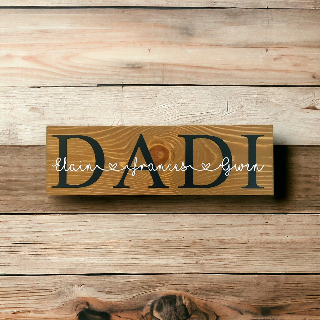 Personalised Daddy Sign