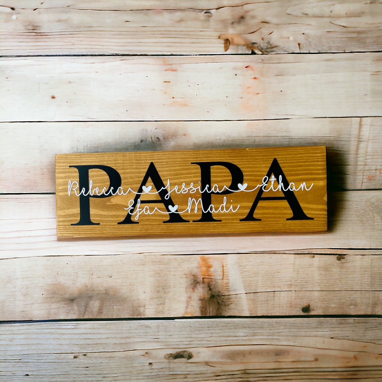 Personalised Daddy Sign