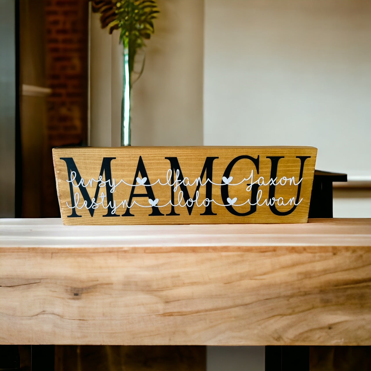 Welsh Mamgu Wooden Sign