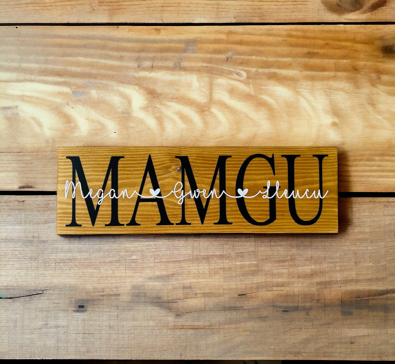 Welsh Mamgu Wooden Sign