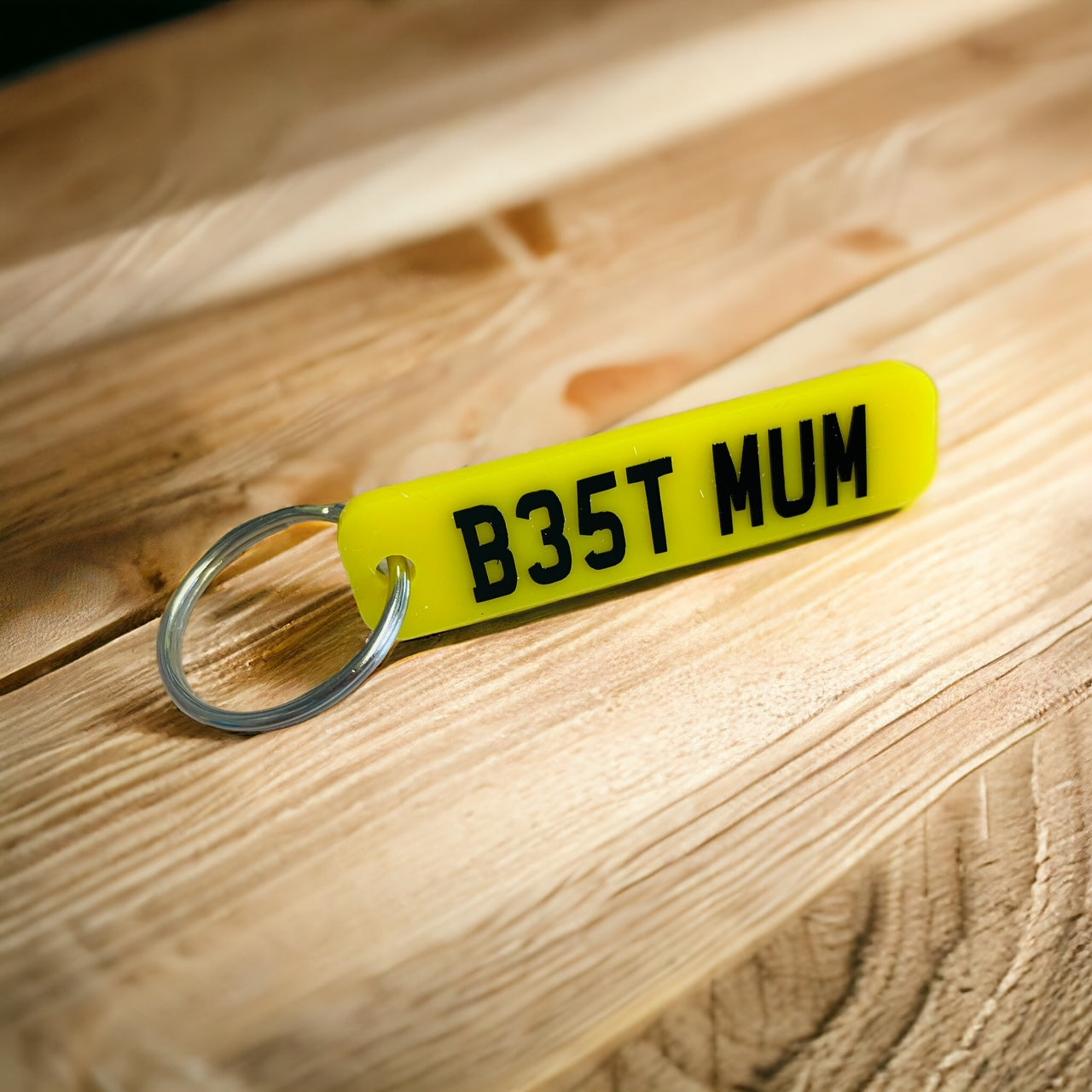 Number Plate Keyring