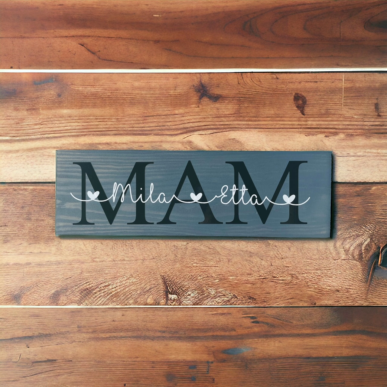 Personalised Mam Wooden Sign