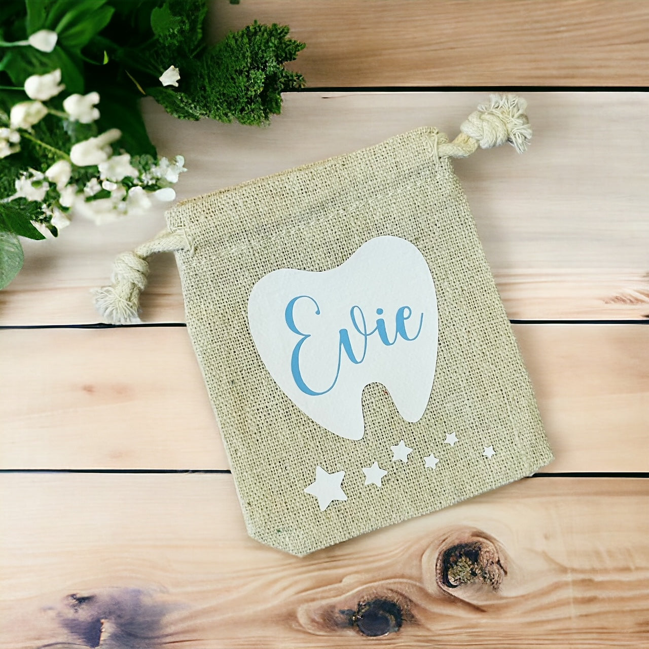 Personalised Tooth Fairy Bag