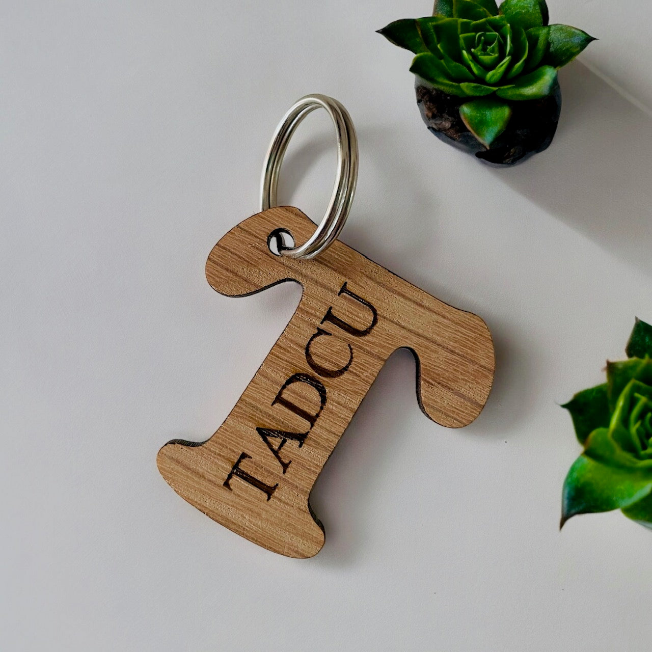 Tadcu Engraved Keyring