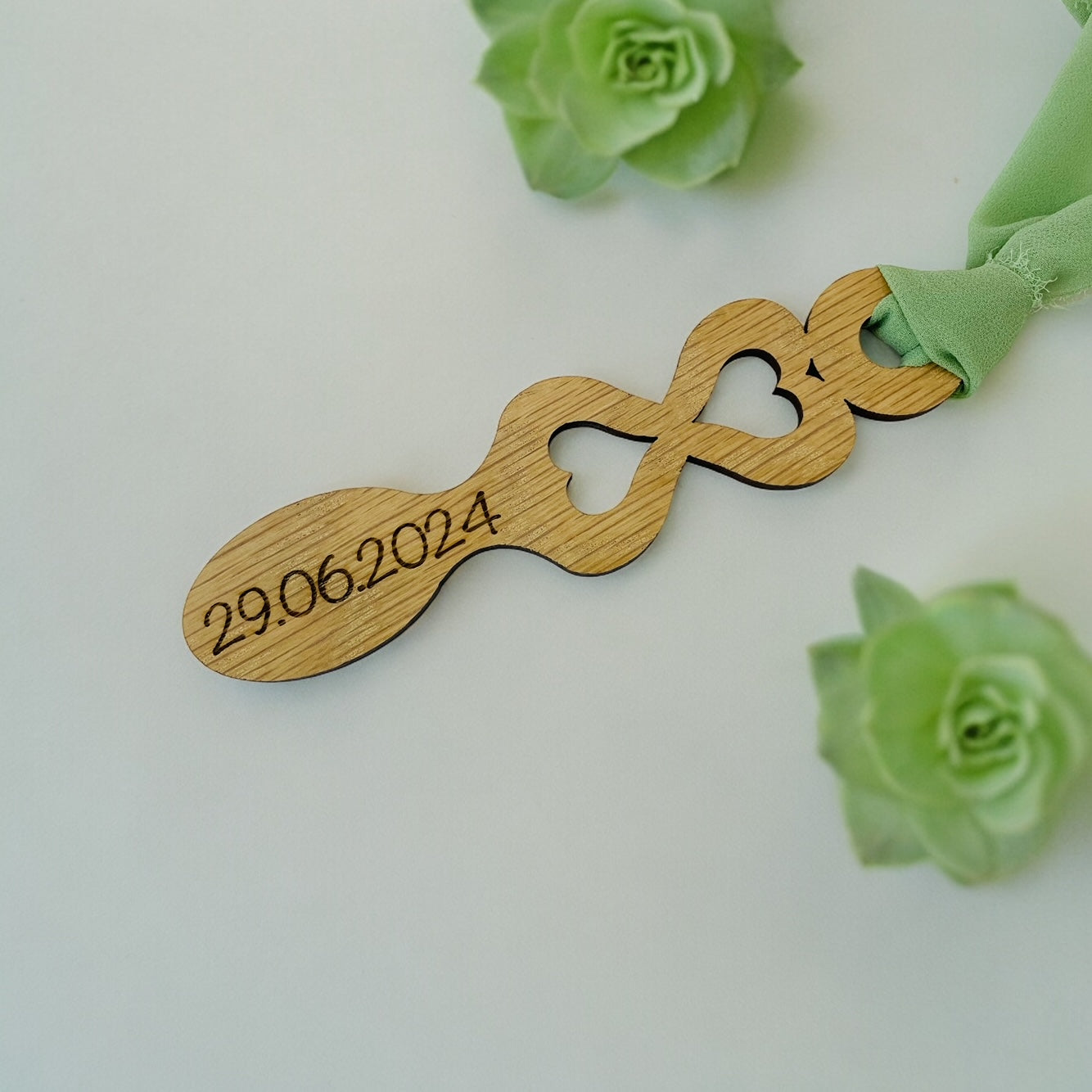 Engraved Welsh Love Spoon