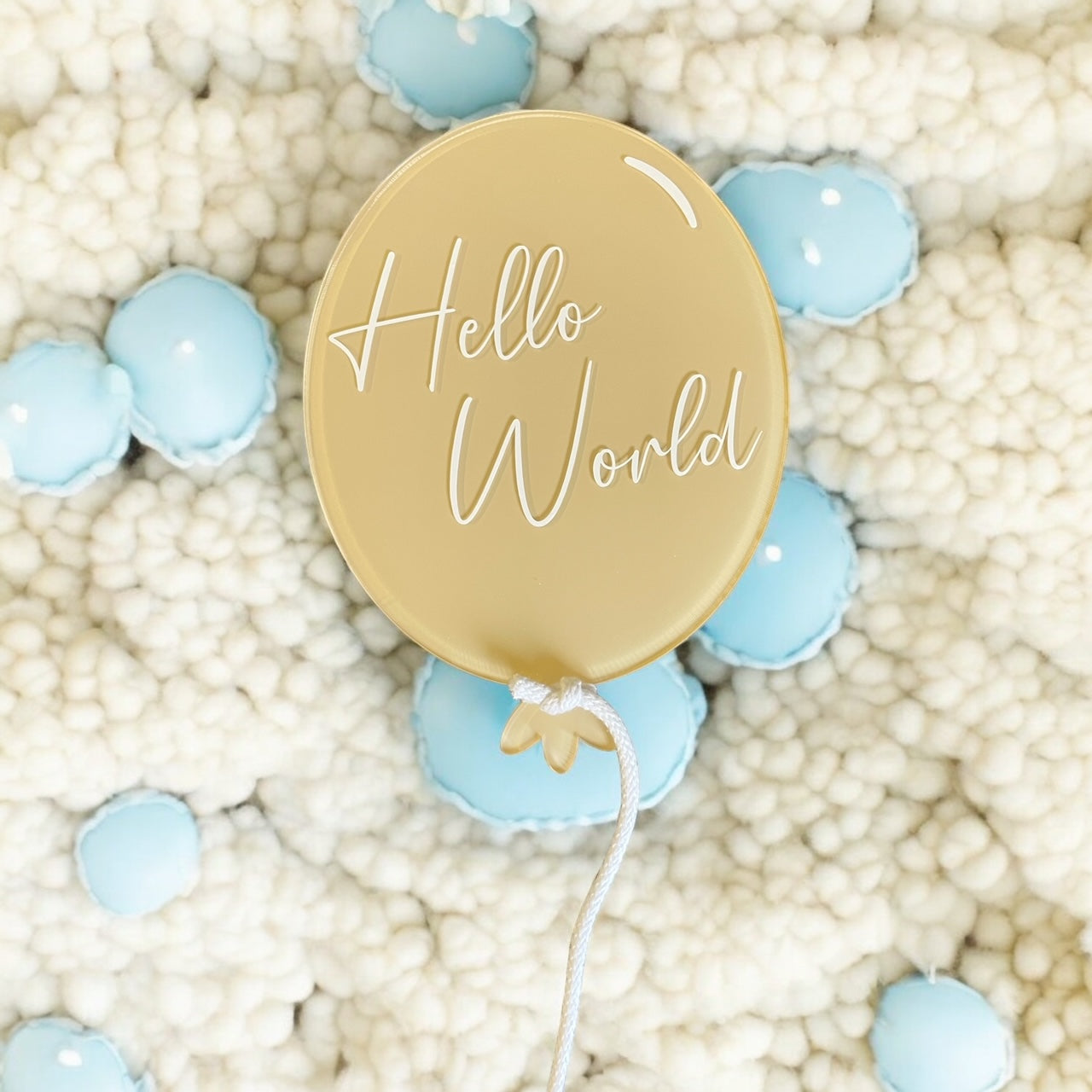 Painted Baby Welcome Balloon